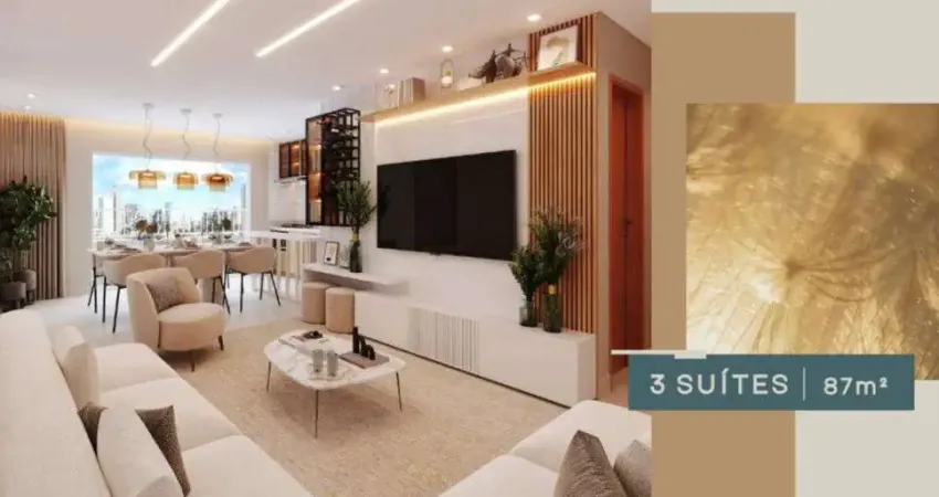 Apartamento com 3 quartos à venda na Alameda das Rosas, Setor Oeste, Goiânia