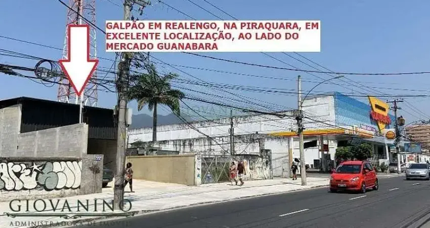 Realengo – Galpão na Piraquara – Av. Santa Cruz, 353