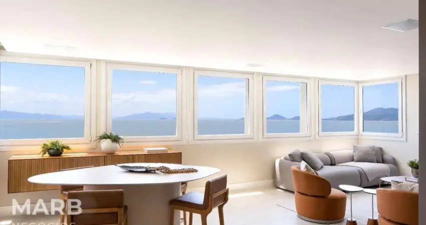 Apartamento com 3 dormitórios à venda, 195 m² por r$ 4.990.000,00 - beira mar - florianópolis/sc