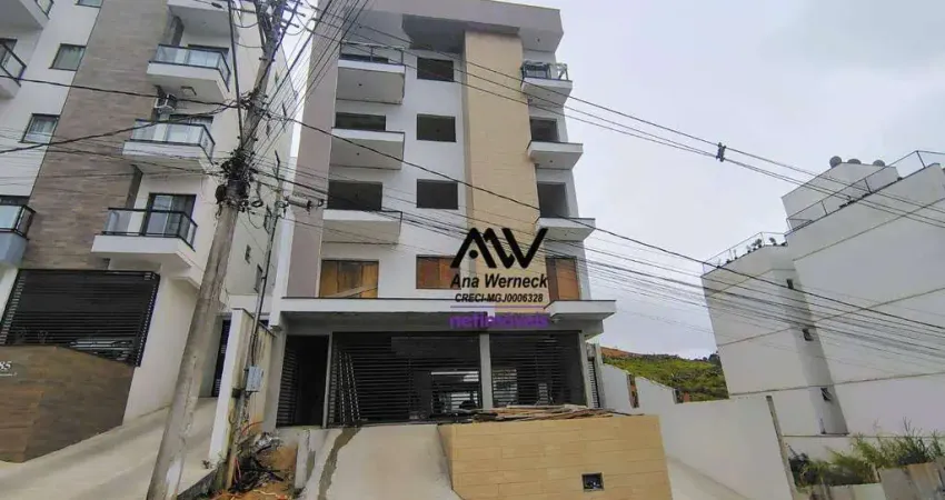 Apartamento com 3 dormitórios à venda, 100 m² por r$ 399.000,00 - recanto da mata - juiz de fora/mg