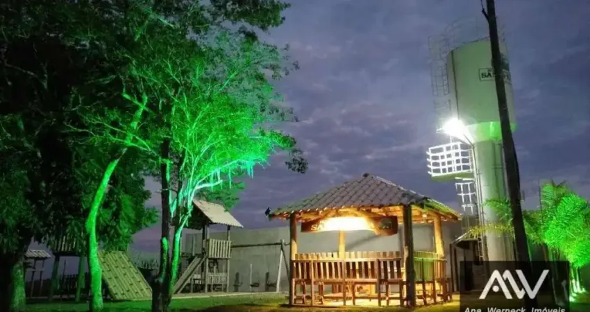 Terreno à venda, 600 m² por r$ 20.000 de entrada - chacara - chácara/mg