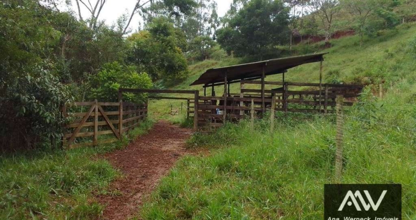 Sítio com 1 Curral, 150.000.00 m², à venda por R$ 450.000.00- Ewbank Da Camara /MG