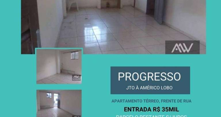 Apartamento com 1 dormitório à venda, 50 m² por R$ 35.000 de entrada - Progresso - Juiz de Fora/MG