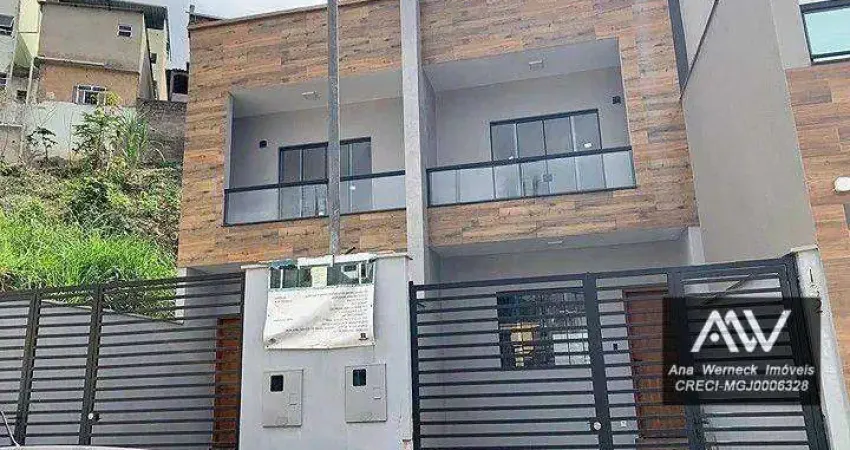 Casa com 2 dormitórios à venda, 82 m² por R$ 269.000,00 - Milho Branco - Juiz de Fora/MG