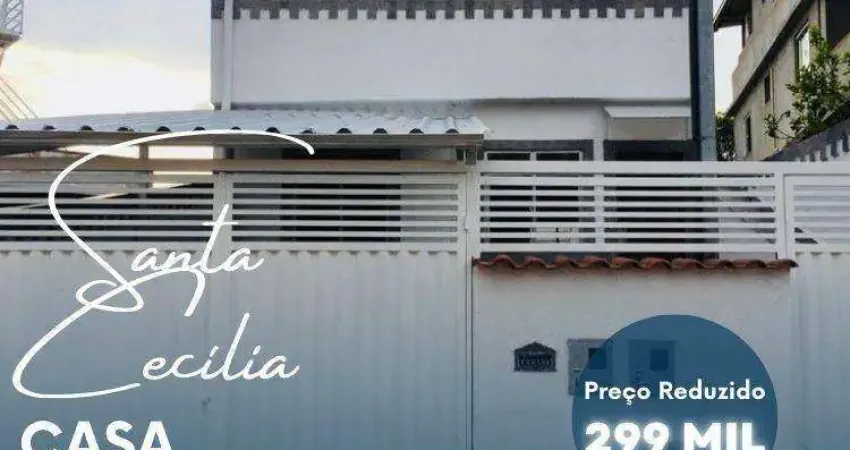 Casa com 2 dormitórios à venda, 100 m² por R$ 299.000,00 - Santa Cecília - Juiz de Fora/MG