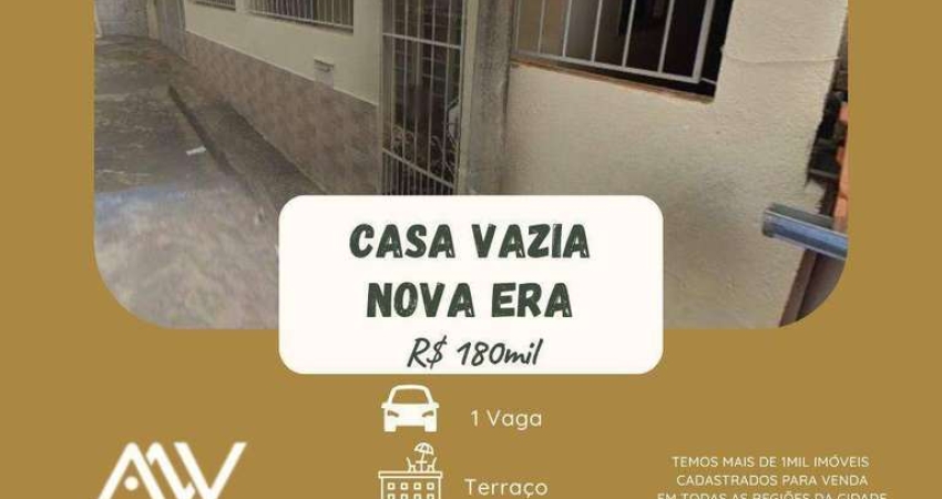 Casa com 3 dormitórios à venda, 90 m² por R$ 180.000,00 - Nova Era - Juiz de Fora/MG