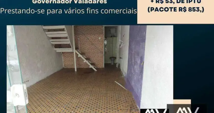 Loja para alugar, 30 m² por R$ 800,/mês + taxas - Manoel Honório Juiz de Fora/MG