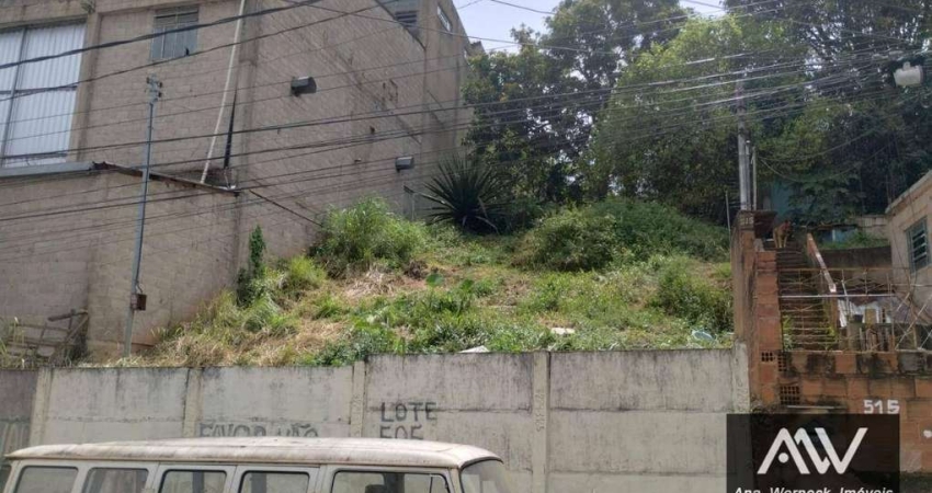 Terreno à venda, 655 m² por R$ 210.000,00 - Progresso - Juiz de Fora/MG