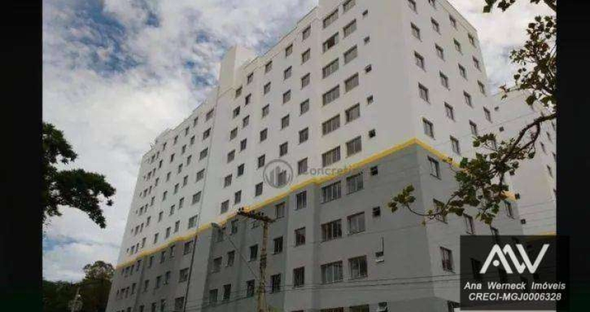 Apartamento com 2 dormitórios à venda, 50 m² por R$ 131.000,00 - Carlos Chagas - Juiz de Fora/MG