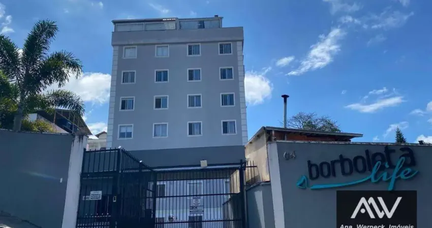 Apartamento com 2 dormitórios à venda, 45 m² por R$ 165.000 - Borboleta - Juiz de Fora/MG