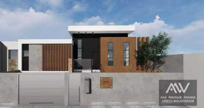 Casa com 3 dormitórios à venda, 80 m² por R$ 540.000,00 - Cerâmica - Juiz de Fora/MG