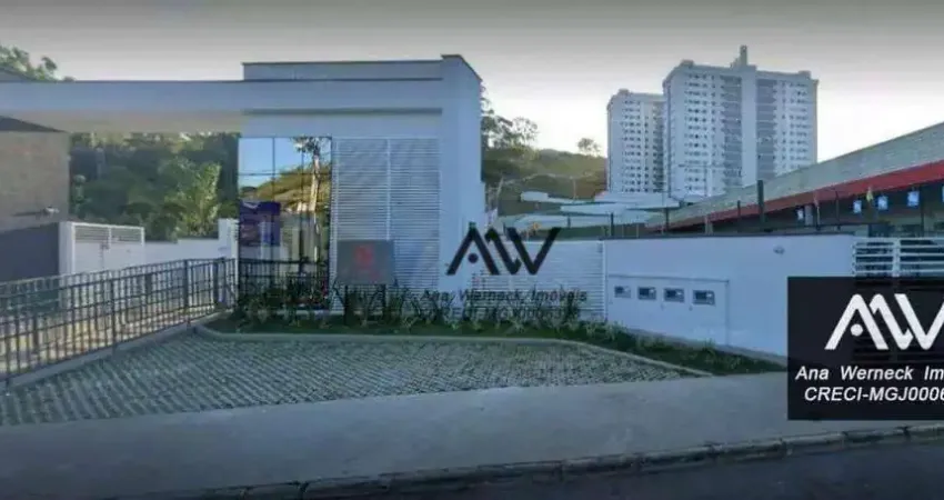 Apartamento com 2 dormitórios para alugar, 50 m² por R$ 600/mês + Taxas - Grama - Juiz de Fora/MG