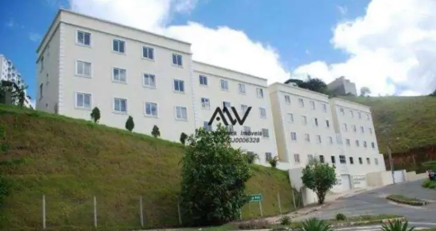 Apartamento com 2 dormitórios à venda, 50 m² por r$ 175.000,00 - recanto da mata - juiz de fora/mg