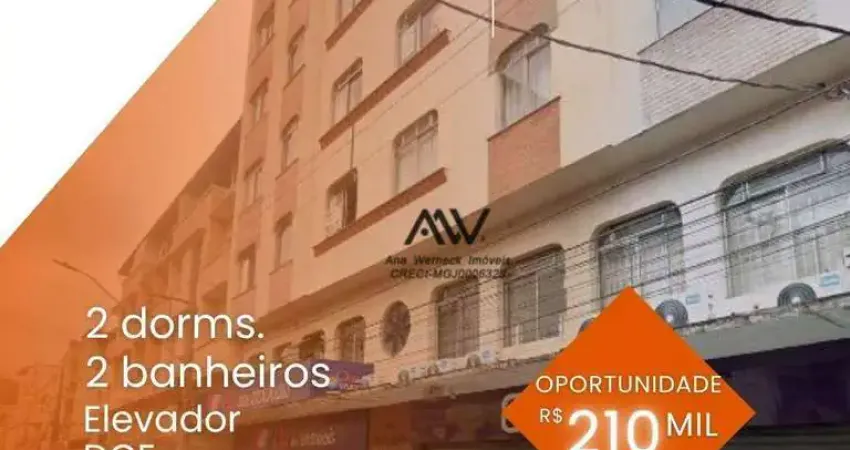 Apartamento com 2 dormitórios à venda, 75 m² por R$ 210.000,00 - Centro - Juiz de Fora/MG