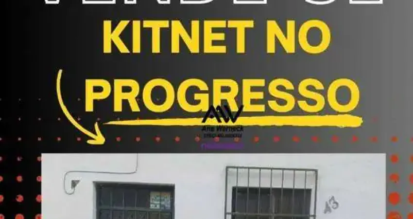 Kitnet com 1 dormitório à venda, 40 m² por r$ 20.000 de entrada- progresso - juiz de fora/mg