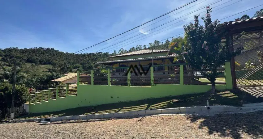 Chácara com 3 dormitórios à venda, 2422 m² por r$ 750.000,00 - igrejinha - juiz de fora/mg