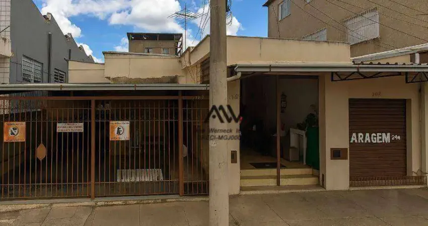 Casa com 4 dormitórios, kit net, loja e galpão à venda, 360 m² por r$ 1.500.000 - benfica - juiz de fora/minas gerais