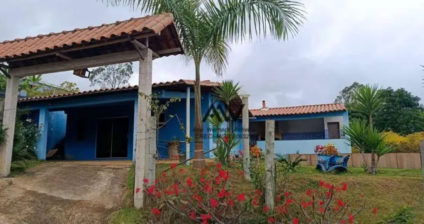 Chácara com 2 dormitórios à venda, 1140 m² por r$ 80.000 entrada - torreões - juiz de fora/mg