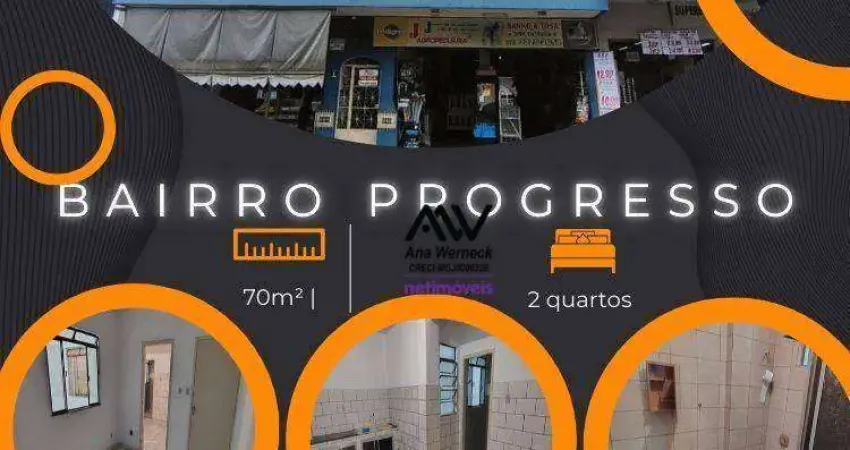 Apartamento com 2 dormitórios à venda, 70 m² por r$ 170.000,00 - progresso - juiz de fora/mg