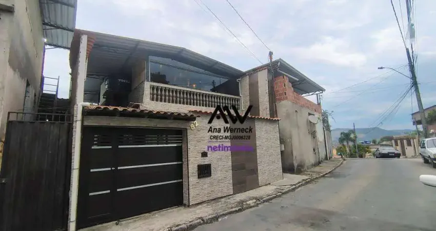 Casa com 2 dormitórios à venda, 134 m² por r$ 300.000,00 - milho branco - juiz de fora/mg