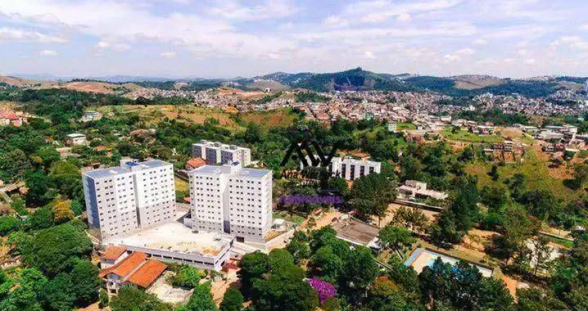 Apartamento à venda, 46 m² por r$ 110.000,00 - previdenciários - juiz de fora/mg