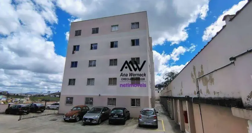 Apartamento com 2 dormitórios à venda, 55 m² por r$ 125.000,00 - previdenciários - juiz de fora/mg