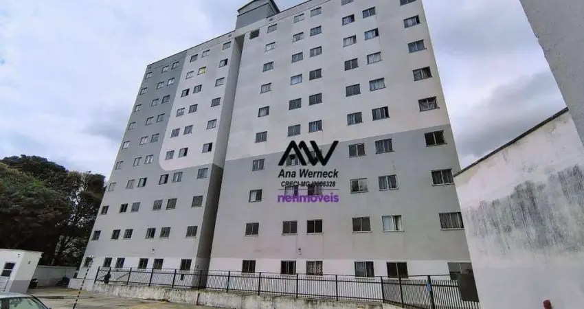 Apartamento com 2 dormitórios à venda, 54 m² por r$ 150.000 - previdenciários - juiz de fora/mg