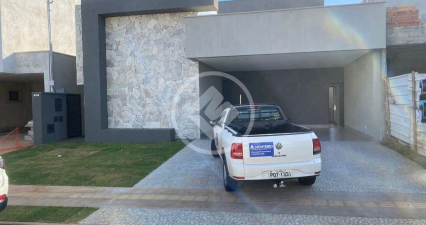 Casa em condomínio fechado com 3 quartos à venda na Rua dos Mógnos, 1, Jardins Bolonha, Senador Canedo