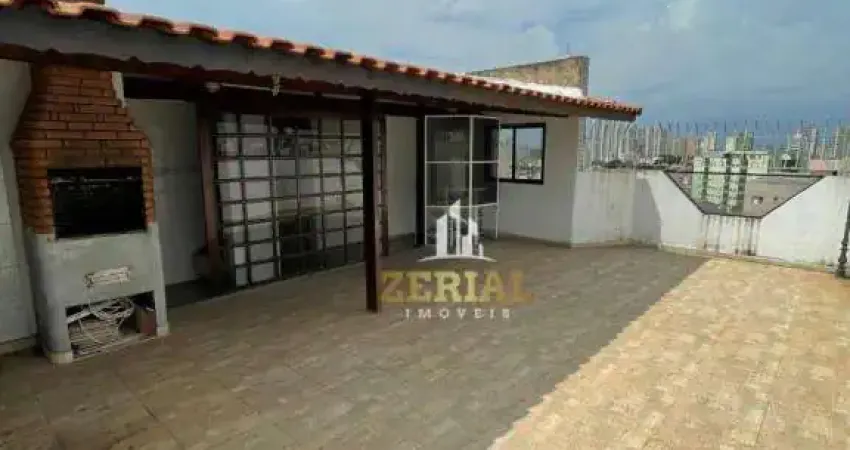 Cobertura com 3 dormitórios, 140 m² - venda por R$ 750.000,00 ou aluguel por R$ 4.008,00/mês - Santa Maria - São Caetano do Sul/SP