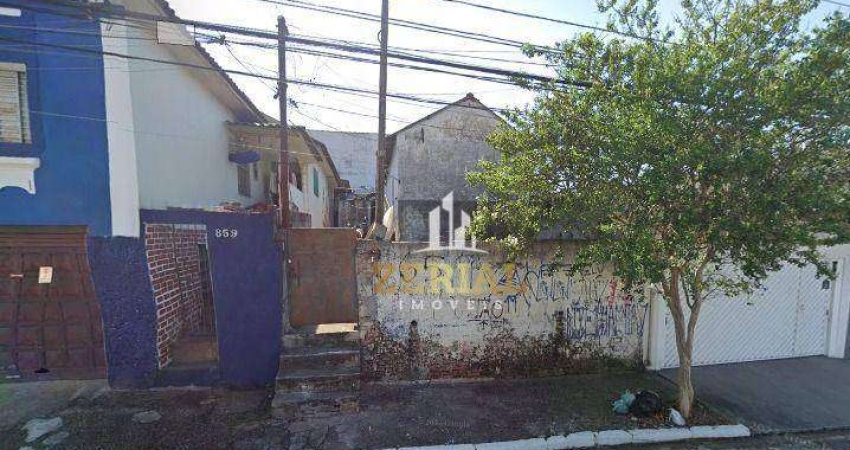 Terreno à venda, 336 m² por R$ 1.063.000,00 - Cerâmica - São Caetano do Sul/SP