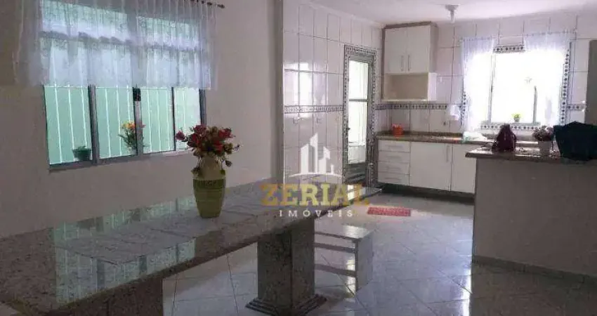 Casa com 3 dormitórios à venda, 155 m² por R$ 638.000,00 - Vila Alto de Santo André - Santo André/SP