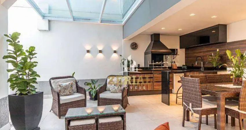 Sobrado com 3 dormitórios à venda, 350 m² por r$ 2.390.000,00 - santo antônio - são caetano do sul/sp