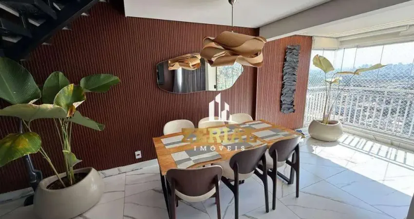 Cobertura com 2 dormitórios à venda, 134 m² por r$ 1.340.000,00 - centro - são caetano do sul/sp