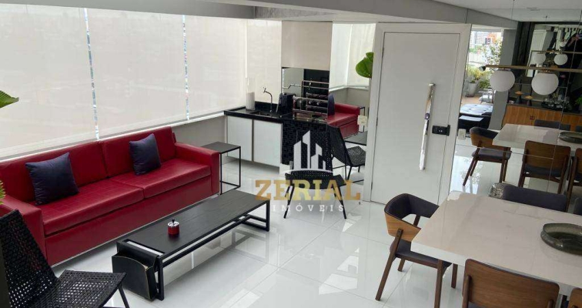 Cobertura com 3 dormitórios à venda, 227 m² por R$ 1.900.000,00 - Centro - Santo André/SP