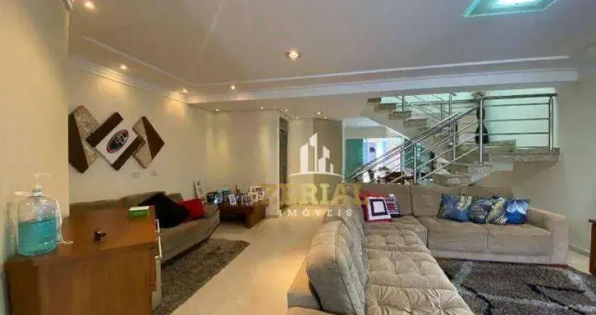 Sobrado com 4 dormitórios à venda, 224 m² por r$ 2.450.000,00 - olímpico - são caetano do sul/sp