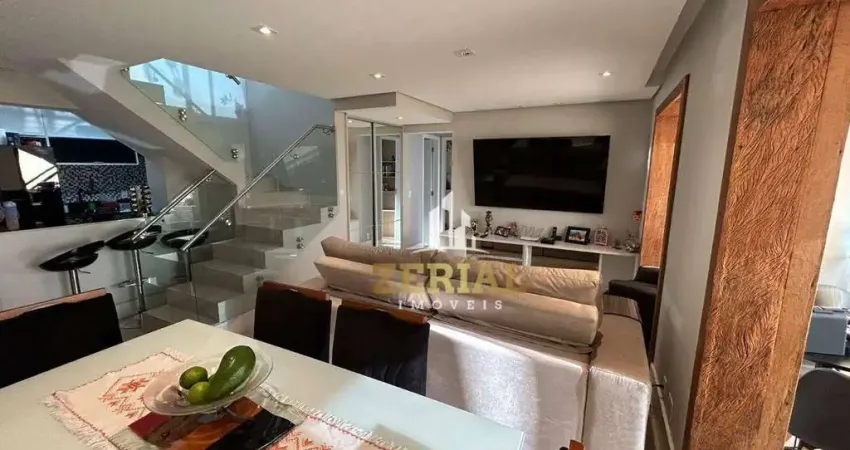 Cobertura à venda, 158 m² por R$ 1.345.000,00 - Campestre - Santo André/SP