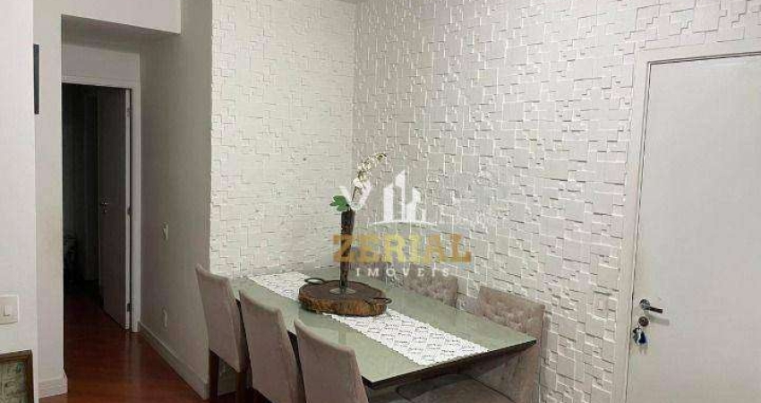 Apartamento com 2 dormitórios à venda, 52 m² por R$ 450.000,00 - Campestre - Santo André/SP