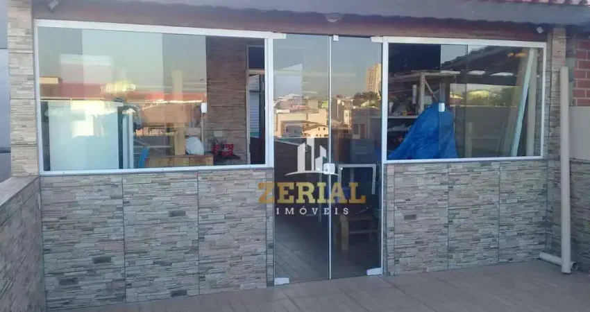 Cobertura com 3 dormitórios à venda, 156 m² por R$ 650.000,00 - Vila Camilópolis - Santo André/SP