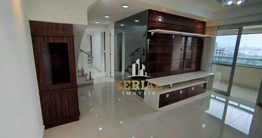 Cobertura, 158 m² - venda por R$ 1.200.000,00 ou aluguel por R$ 8.180,00/mês - Campestre - Santo André/SP