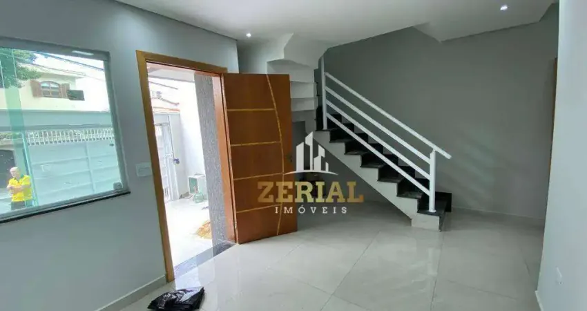 Sobrado com 2 dormitórios à venda, 154 m² por R$ 670.000,00 - Vila Curuçá - Santo André/SP
