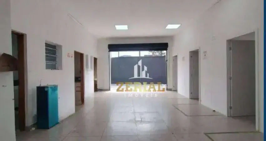 Salão para alugar, 220 m² por R$ 8.011,24/mês - Fundação - São Caetano do Sul/SP