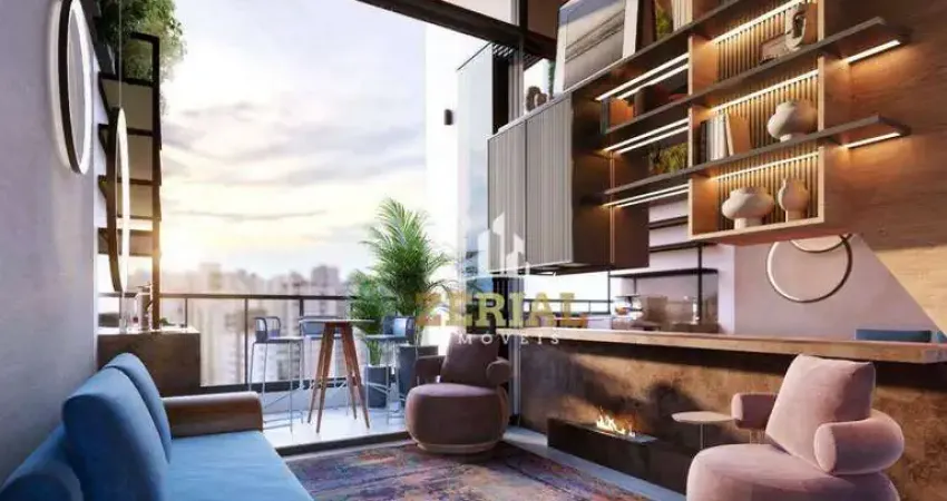 Apartamento com 2 dormitórios à venda, 117 m² por R$ 1.370.356 - Jardim - Santo André/SP