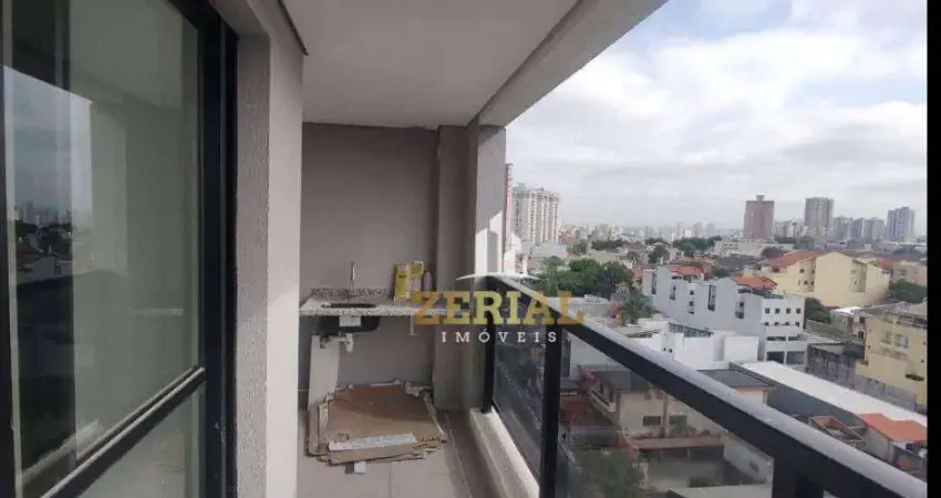Apartamento com 2 dormitórios para alugar, 56 m² por R$ 3.317,00/mês - Jardim - Santo André/SP