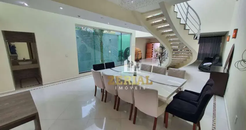 Sobrado com 4 dormitórios para alugar, 640 m² por R$ 16.668,20/mês - Santa Maria - São Caetano do Sul/SP
