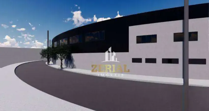 Galpão para alugar, 520 m² por R$ 21.009,00/mês - Santa Maria - São Caetano do Sul/SP