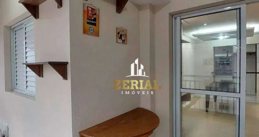 Apartamento com 3 dormitórios à venda, 77 m² por r$ 690.000,00 - campestre - santo andré/sp