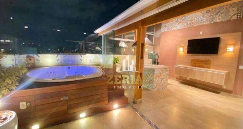Cobertura com 3 dormitórios, 168 m² - venda por R$ 1.807.000,00 ou aluguel por R$ 13.546,00/mês - Mauá - São Caetano do Sul/SP