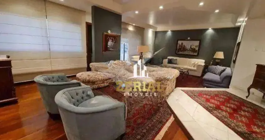 Apartamento com 4 dormitórios, 280 m² - venda por r$ 2.250.000,00 ou aluguel por r$ 13.930,00/mês - santa paula - são caetano do sul/sp