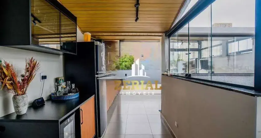 Cobertura à venda, 102 m² por r$ 595.000,00 - campestre - santo andré/sp