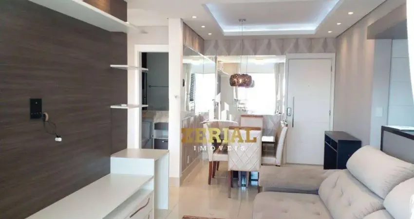 Apartamento com 2 dormitórios para alugar, 69 m² por r$ 7.694/mês - cerâmica - são caetano do sul/sp